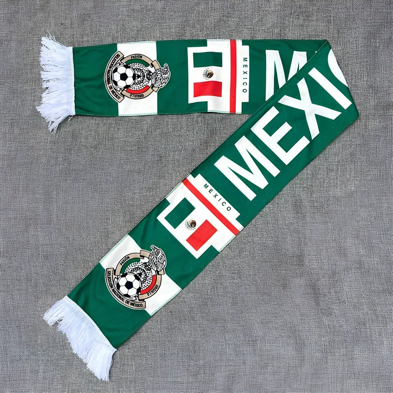 2026 World Cup Mexico Fan Soccer Scarf
