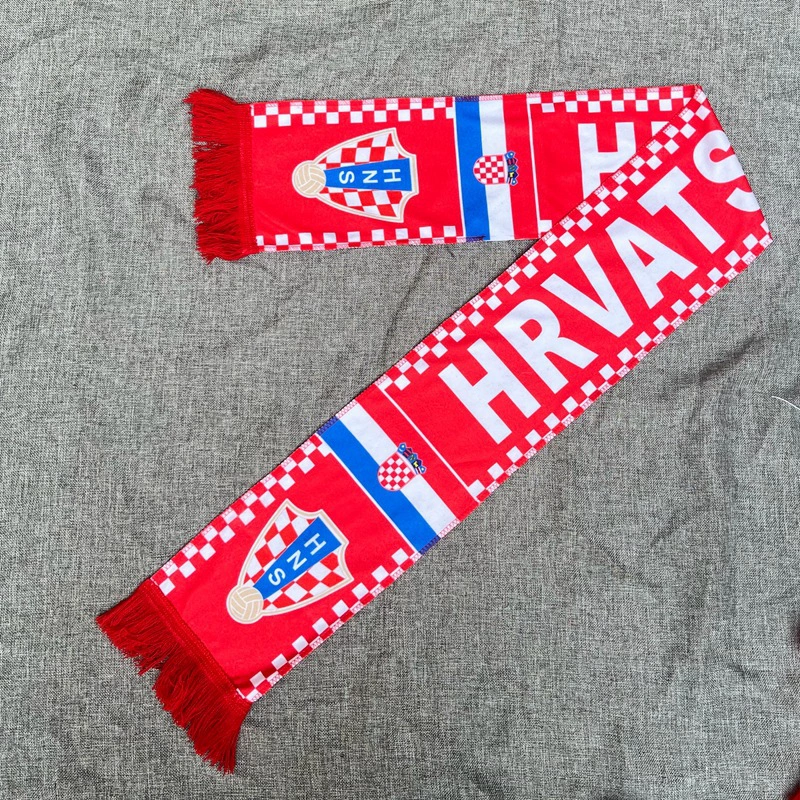 2026 World Cup Croatia Fan Soccer Scarf