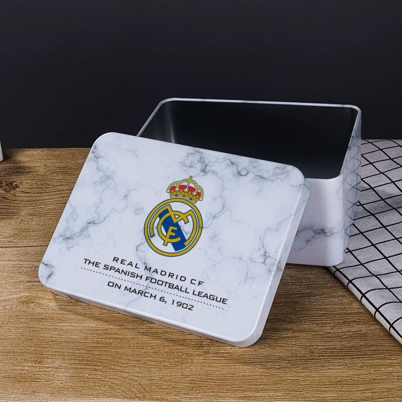 Football Powerhouse Gift Box — Rectangular Tin, Fan Player Figures