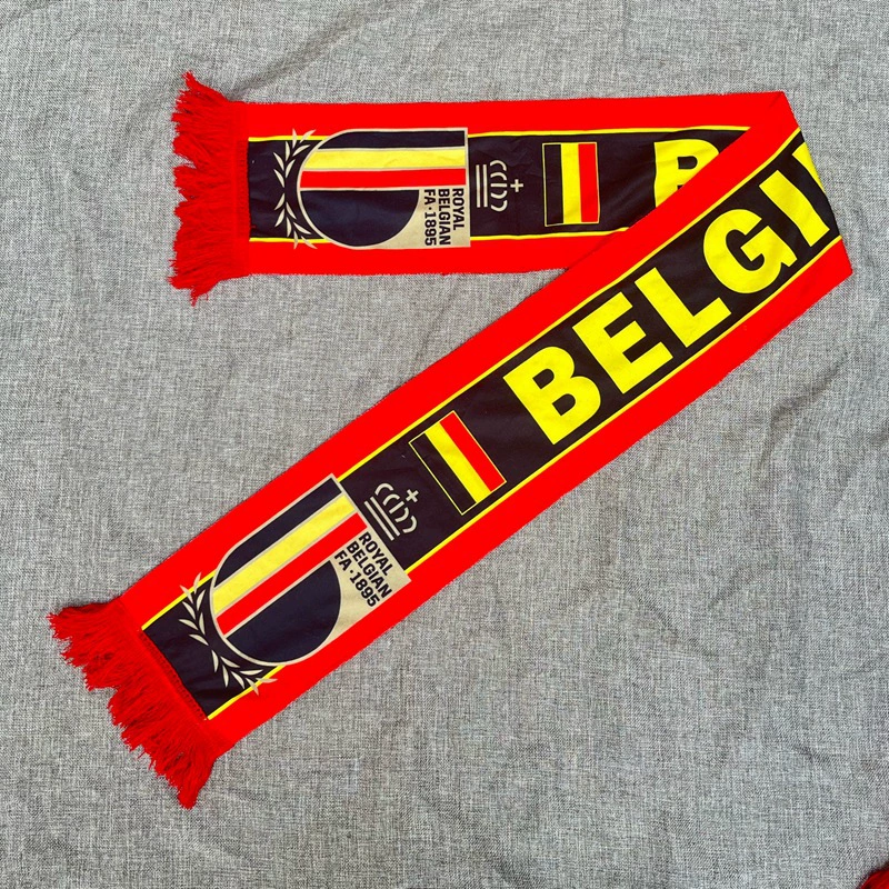 2026 World Cup Belgium Fan Soccer Scarf